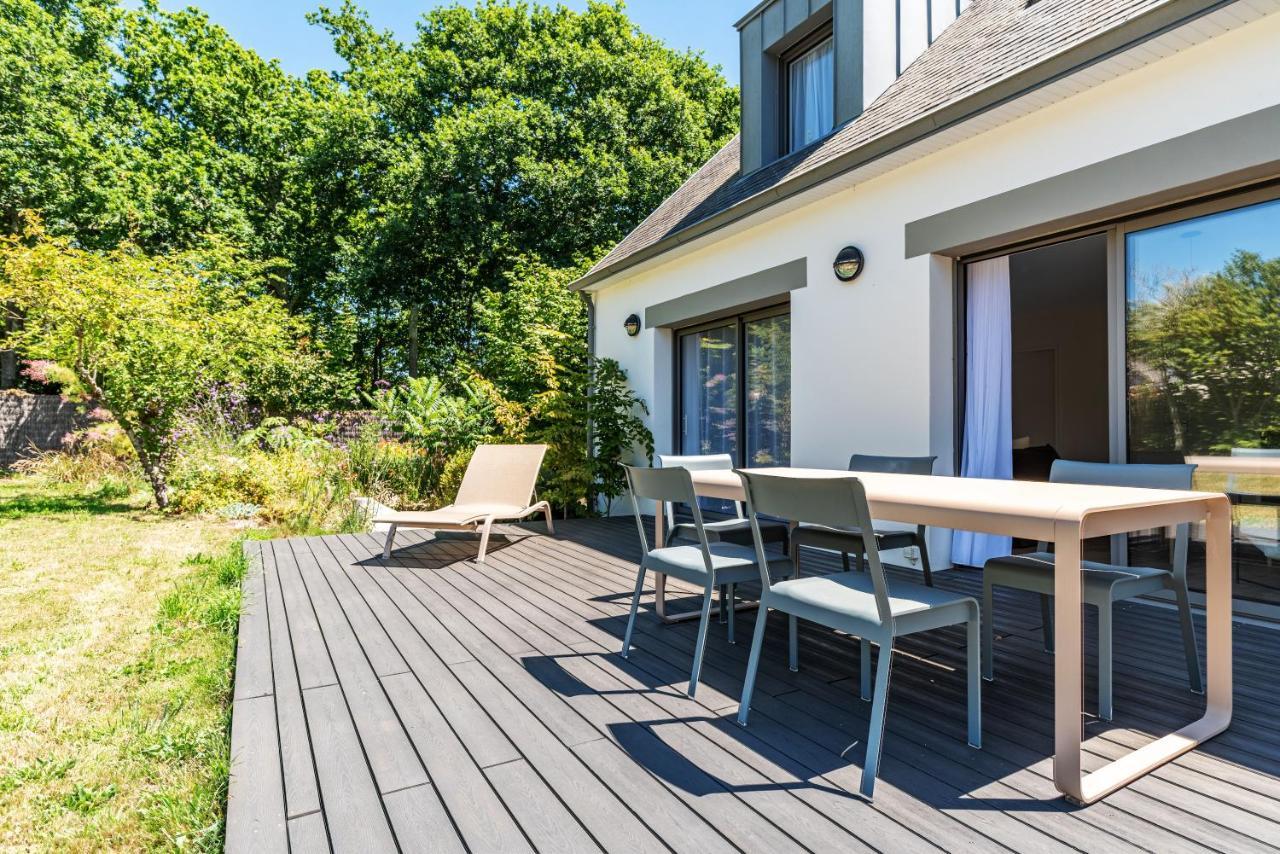 Les Peupliers - Maison De Vacances Avec Jardin Bénodet Exterior photo
