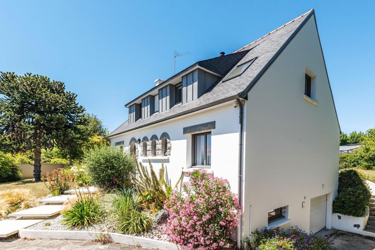 Les Peupliers - Maison De Vacances Avec Jardin Bénodet Exterior photo